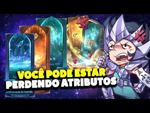 VOCÊ PODE ESTAR DEIXANDO DE GANHAR MUITOS ATRIBUTOS - Saint Seiya Awakening