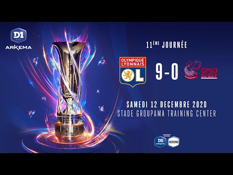 D1 Arkema, J11 : Olympique Lyonnais - GPSO 92 Issy (9-0)