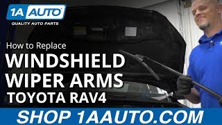 How to Replace Windshield Wiper Arms 05-16 Toyota RAV4