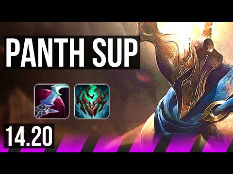PANTHEON & Draven vs NAMI & Veigar (SUP) | Rank 10 Panth | NA Master | 14.20