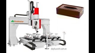 MÁY GIA CÔNG TRUNG TÂM 3D, 5AXIS WOODMASTER