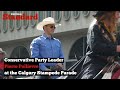 Pierre Poilievre at the Calgary Stampede Parade