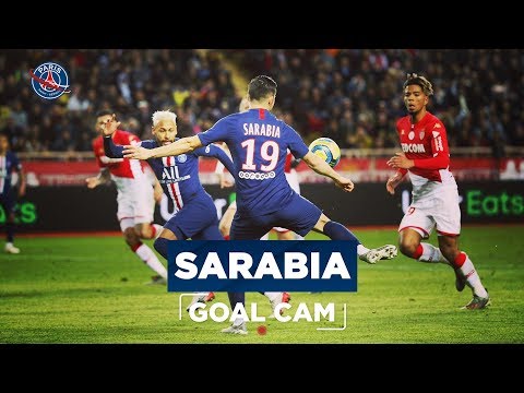 GOAL CAM | Every Angles | SARABIA vs MONACO