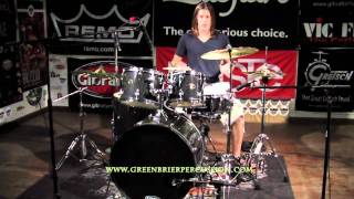Greenbrier Percussion - Tama 5pc Imperialstar Midnight Mist Drum Demo