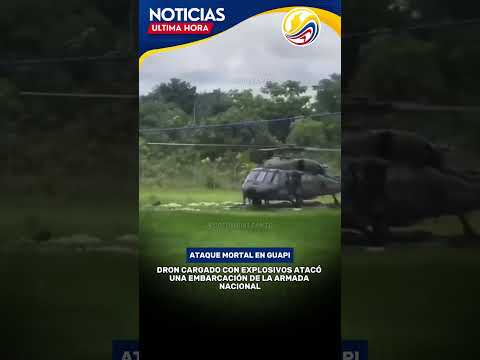 Ataque con dron contra la Armada sacude a Guapi, Cauca
