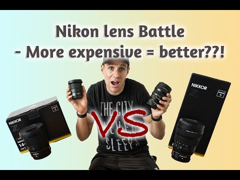 Nikon Z Series Lens Battle!! 14-24mm F/2.8 vs 14-30mm F/4.... WORTH THE MONEY??!