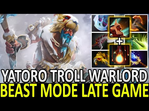 YATORO [Troll Warlord] | Beast Mode Carry | Late Game | 1000 GPM | Dota 2 | Pro Gameplay | Highlight