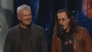 Rush Inducts Yes into Rock & Roll Hall of Fame 2017