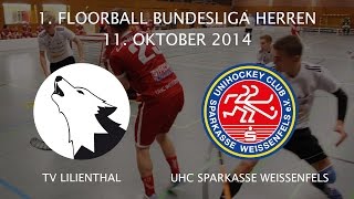 preview picture of video 'Highlights: TV Lilienthal - UHC Sparkasse Weißenfels / 5. Spieltag 2014 / 2015'