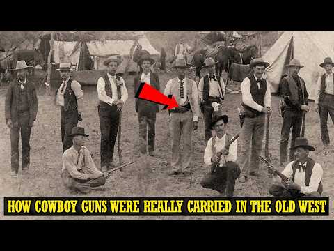 How Cowboy Guns Were Really Carried In The American Old West