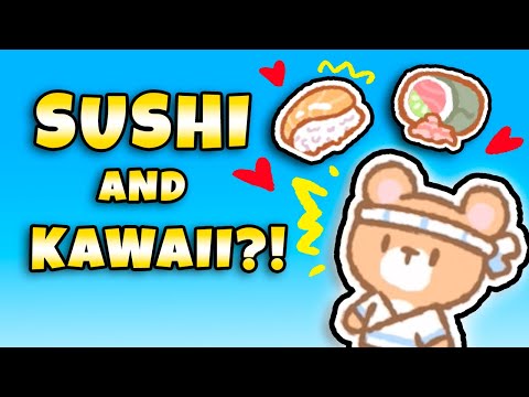 Too Much SUSHI & KAWAII?! | Kuma Sushi Bar iOS App Gameplay Funny Moments (Extended Cut) - YouTube