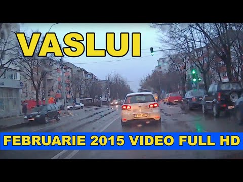 Orasul VASLUI video 2015 traseu Cartier - Spital - Traian Ep. 2