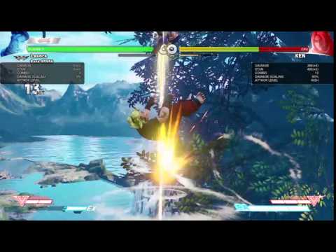 SFV - Cammy 500 damage combo (No Cc/No V-Trigger)