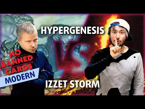 Unbanning the Titans! No Banlist Modern | Hypergenesis vs Izzet Storm