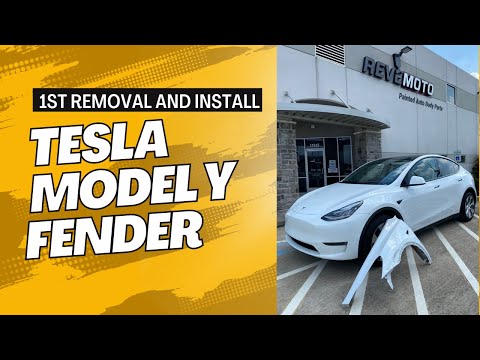 How to Replace a 2020–2025 Tesla Model Y Fender | Step-by-Step Install Guide