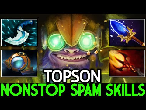 TOPSON [Tinker] Insane Fast Hands Nonstop Spam Skills Dota 2