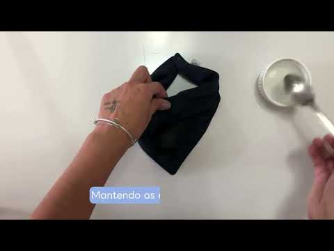 Babador Bandana Azul Marinho