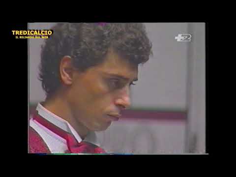 MANNONE  vs BELLUTA -  SEMIFINALE 1° CAMPIONATO MONDIALE PRO BILIARDO 1993 CANNES @TREDICALCIO