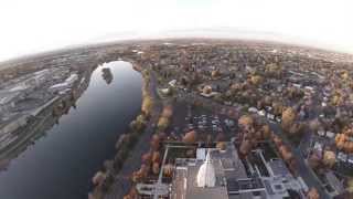 preview picture of video 'Drone Flight Over - The Church of JESUS CHRIST of Latter-Day Saints Temple in Idaho Falls'