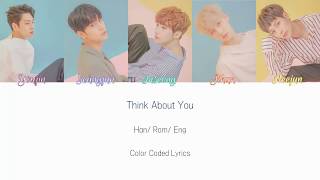 KNK- Think About You- Han/ Rom/ Eng Color Coded Lyrics