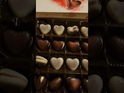 Yummy Belgian Heart Chocolate #shorts #beta #mjriggs