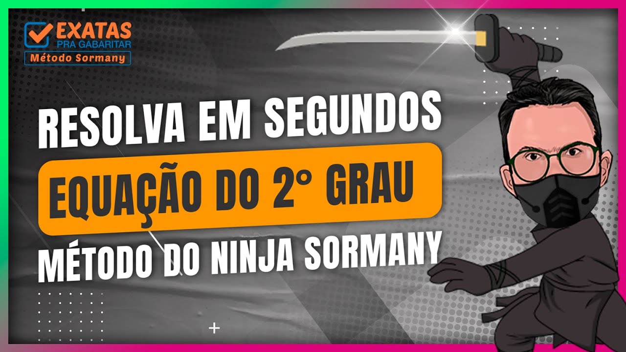 EQUAÇÃO DO 2° GRAU  | SEM FÓRMULA DE BHASKARA