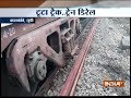 Goods train derail in Barabanki