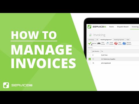 How to invoice on site and in the office with ServiceM8