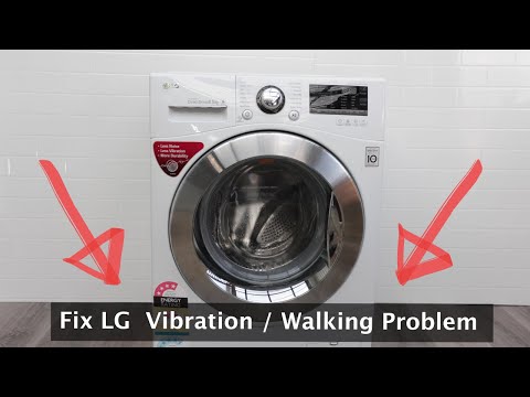 LG Vibration Problems Walking on Spin  ' You Can Fix This Easy '