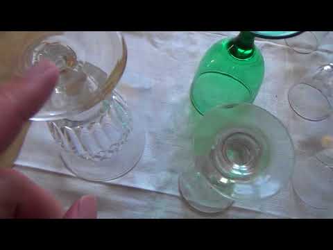 Collecting antique glass: determining age (part 1) of early 1800s to mid 1900s drinking glasses