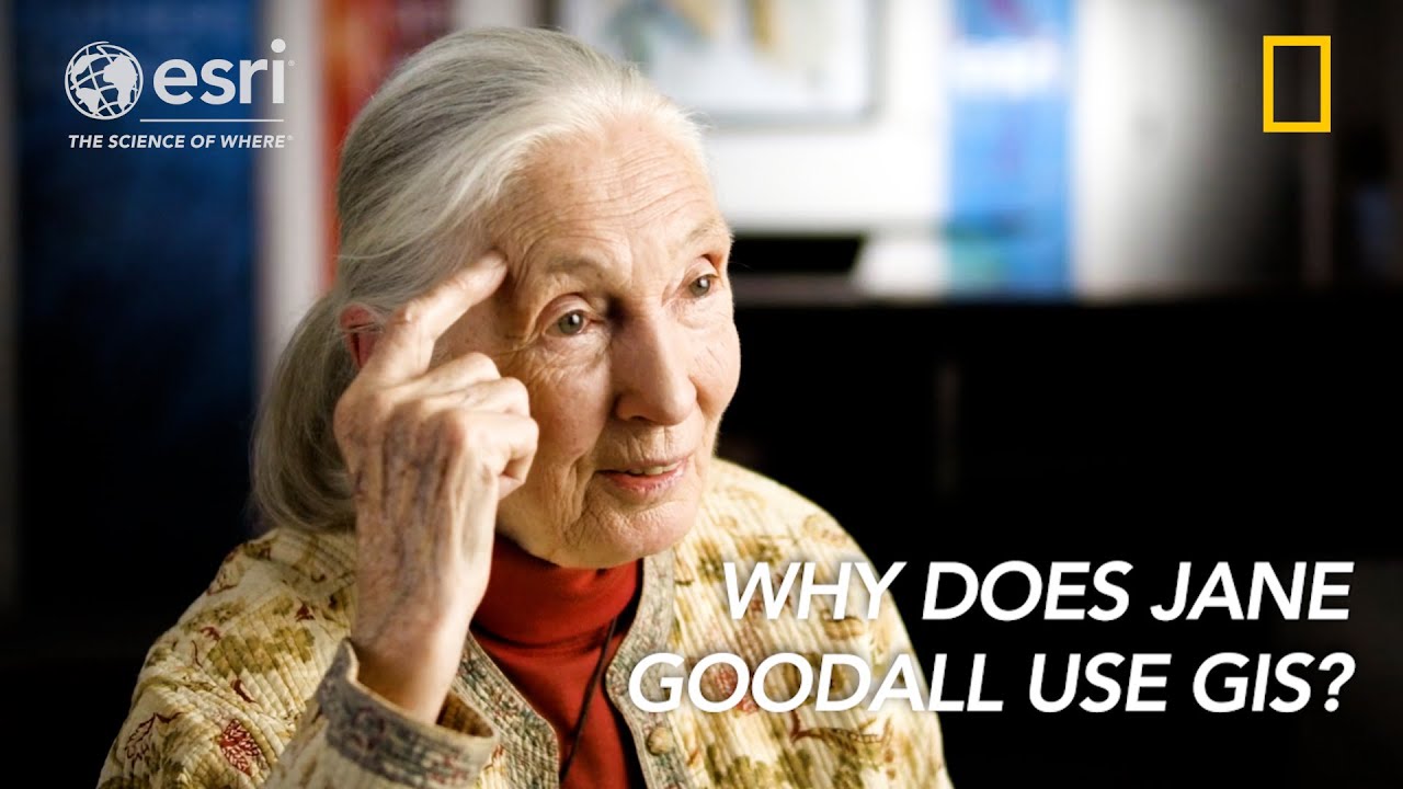 Jane Goodall and GIS  Harnessing the Power of Geospatial Technology