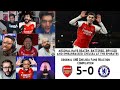 CHELSEA and ARSENAL Fans Reactions to ARSENAL 5-0 CHELSEA | PL GW 29 | 24-04-2024