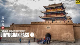 Video : China : JiaYuGuan Pass at the western end of the Great Wall of China