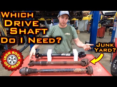 HOW TO: Jeep WJ Front Driveshaft Conversion