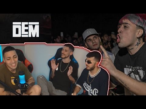 DANI Y TIAGO BAJAN A LA DEM! NACHO DYBBUK Y KATRA REACCIONAN A LA DEM