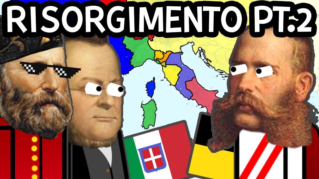 I Guide to you the ITALIAN UNIFICATION in a different way (Part 2)