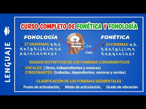 📘¿Qué es la FONÉTICA y FONOLOGÍA ejemplos? | ¿Qué es fonema y fono?