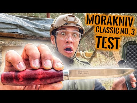 MORAKNIV Classic No. 3 im TEST - was kann es? | Bushcraft Messer EXTREM TEST #2 | Survival Mattin