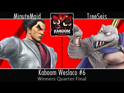 MinuteMaid (Kazuya) vs TresSeis (King K. Rool, Link) - WQF - Kaboom Weslaco #6
