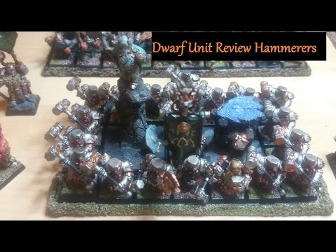 Dwarf Unit overview Hammerers