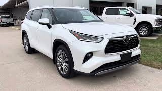 Used 2022 Toyota Highlander Platinum Walk Around (C222838)