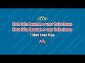 Dilan Teer Bija Sample KARAOKE With Lyrics Shabana Noshi 09 15