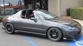 260 WHP Turbo Honda Del Sol &quot;TransTop&quot; - One Take
