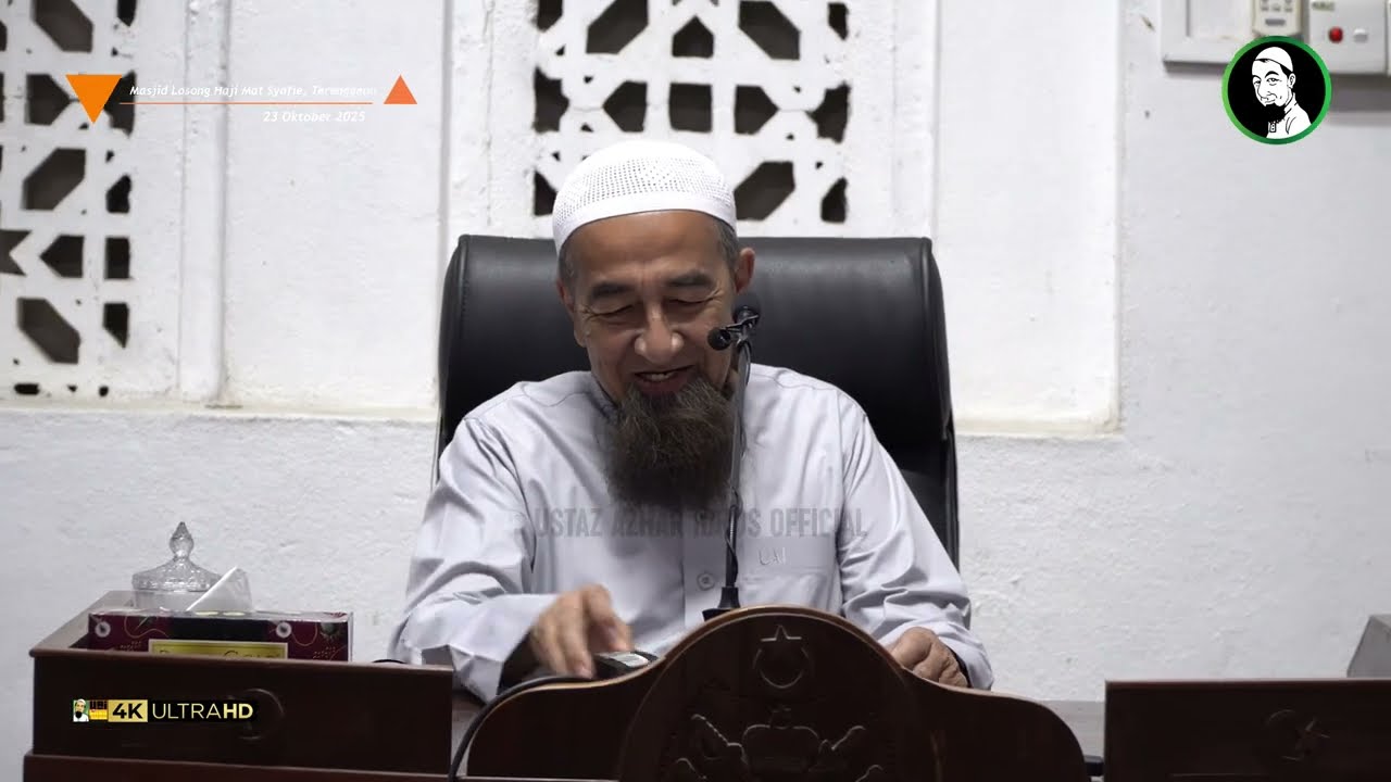 🟡 Koleksi Kuliah Ustaz Azhar Idrus | Masjid Losong Haji Mat Shafie | 4K