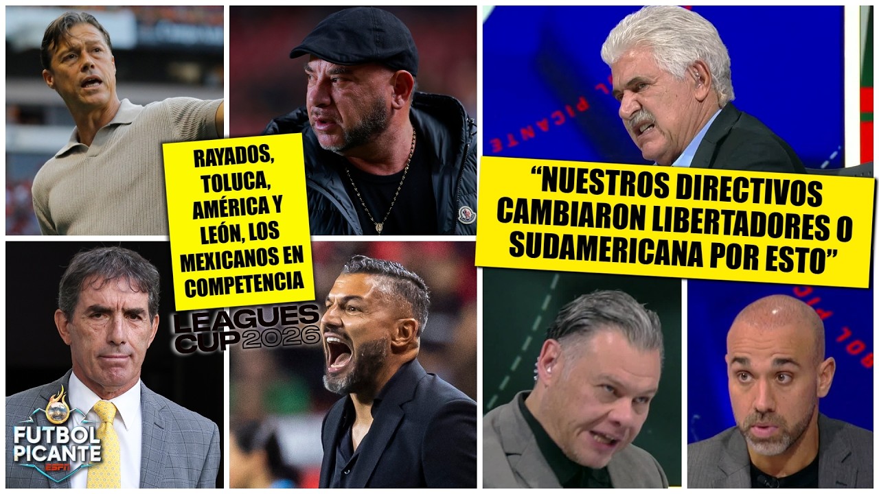 LEAGUES CUP es una porquería: El Tuca le da palo al torneo entre la MLS y Liga MX | Futbol Picante
