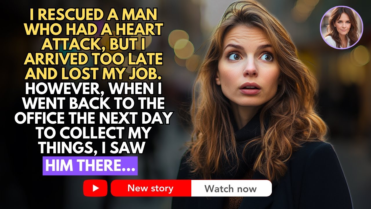 I SAVED A MAN AND LOST MY JOB, BUT IT TURNED OUT HE WAS MY BOSS