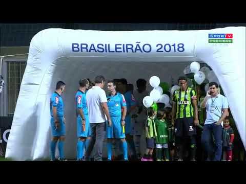 América-MG 2 x 1 Vitória Gols e Melhores Momentos Brasileirão Série A 2018