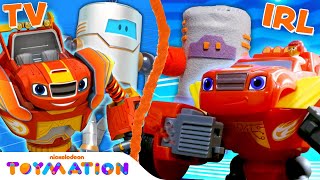 Blaze vs. Wrecking Robots! | Blaze and the Monster Machines Toys | @Toymation