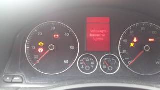 2009 Volkwagen Jetta TDI Glow Plug Flashing Issue