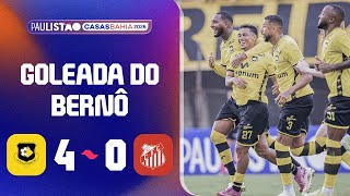 SÃO BERNARDO 4 X 0 CAPIVARIANO | MELHORES MOMENTOS | 1ª RODADA | PAULISTÃO CASAS BAHIA